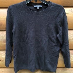 Ann Taylor black long sleeve sweater